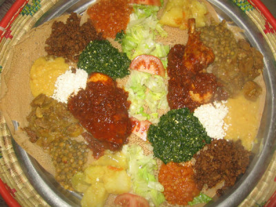 Ethiopisch gerecht / Ethiopian dish
