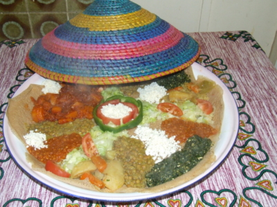 Ethiopisch gerecht / Ethiopian dish