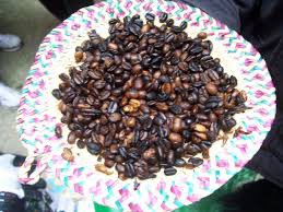 Roasted coffee beans